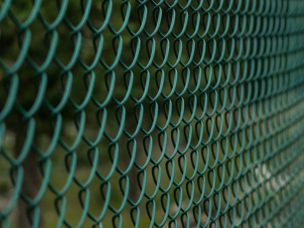 PVC Coated Chain Link Wire Fence