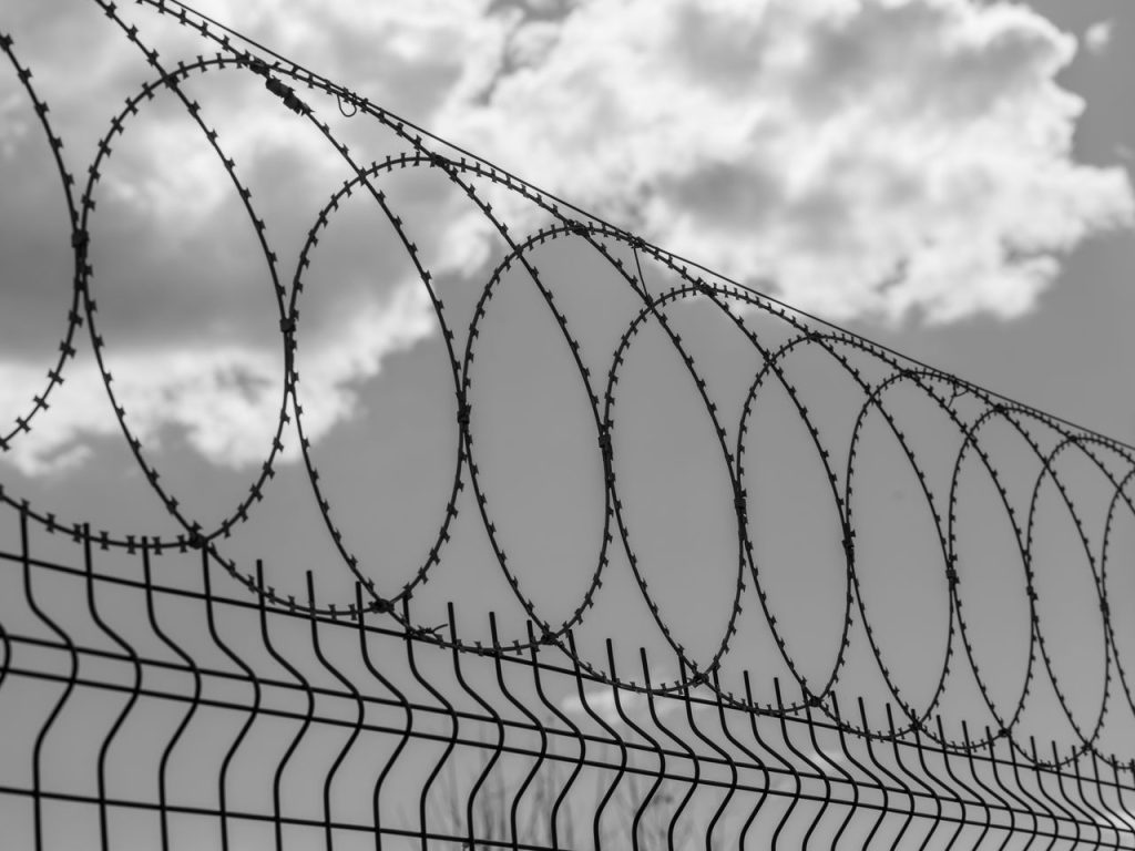 Planar Razor Wire